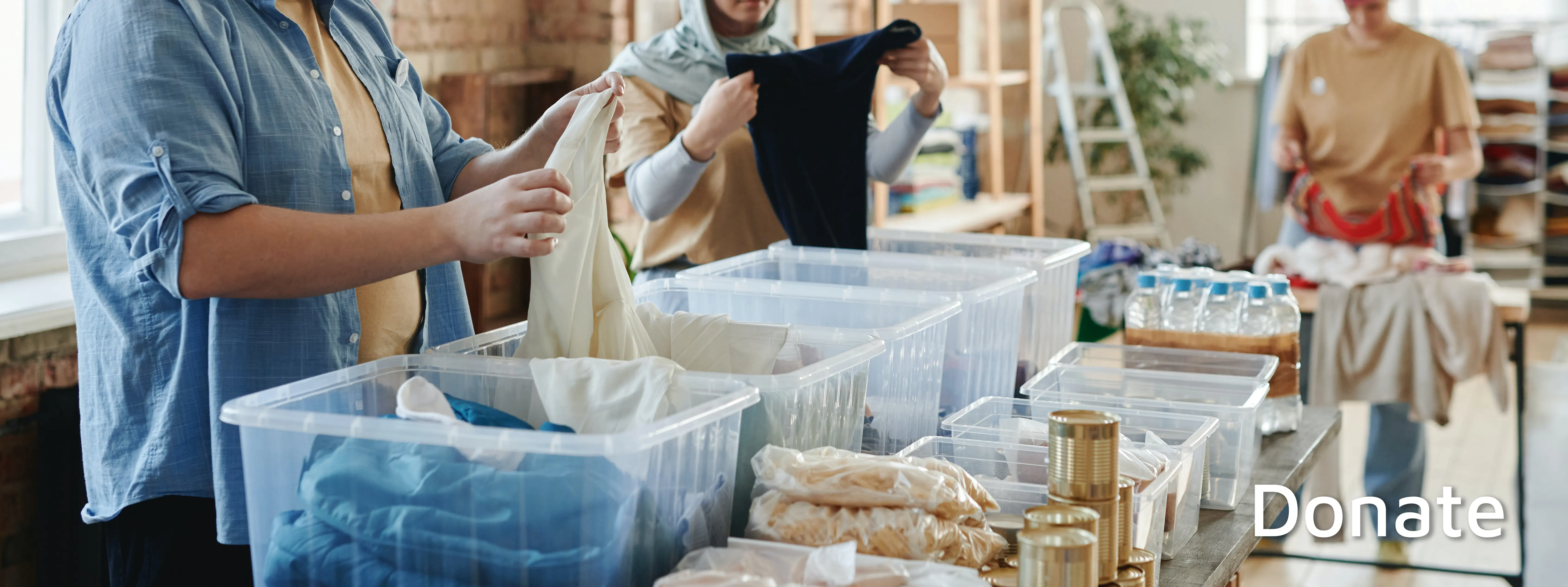 Donate.